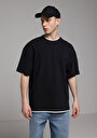 thumb-Показати інформацію про Футболка З Коротким Рукавом Чоловіча Чорна