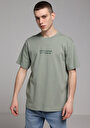 thumb-Показати інформацію про Футболка З Коротким Рукавом Чоловіча Зелена