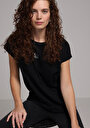 thumb-Показати інформацію про Футболка З Коротким Рукавом Жіноча Чорна  Cl1079352