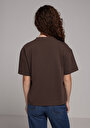 thumb-Показати інформацію про Футболка З Коротким Рукавом Жіноча Коричнева  Cl1078323