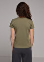 thumb-Показати інформацію про Футболка З Коротким Рукавом Жіноча Зелена  Cl1079772