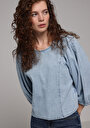 thumb-Показати інформацію про Блуза З Довгим Рукавом Жіночий