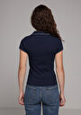 thumb-Показати інформацію про Футболка З Коротким Рукавом Жіноча Синя  Cl1079330