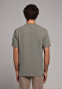 thumb-Показати інформацію про Футболка З Коротким Рукавом Чоловіча Зелена