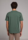 thumb-Показати інформацію про Футболка З Коротким Рукавом Чоловіча Зелена