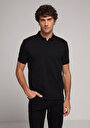thumb-Показати інформацію про Поло З Коротким Рукавом Чоловіче Чорне