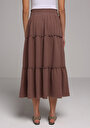 thumb-Показати інформацію про Спідниця Жіноча Коричнева
