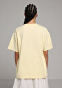 thumb-Показати інформацію про Футболка З Коротким Рукавом Жіноча Жовта