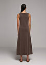 thumb-Показати інформацію про Сукня Жіноча Коричнева