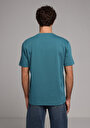 thumb-Показати інформацію про Футболка З Коротким Рукавом Чоловіча Блакитна