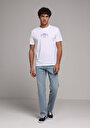 thumb-Показати інформацію про Футболка З Коротким Рукавом Чоловіча Біла