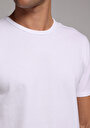 thumb-Показати інформацію про Футболка З Коротким Рукавом Чоловіча Біла