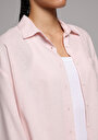 thumb-Показати інформацію про Сорочка З Довгим Рукавом Жіноча Рожева  Cl1079537