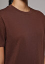 thumb-Показати інформацію про Футболка З Коротким Рукавом Жіноча Коричнева  Cl1078623