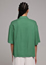 thumb-Показати інформацію про Сорочка З Коротким Рукавом Жіноча Зелена