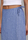 thumb-Показати інформацію про Спідниця Жіноча Блакитна