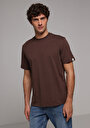thumb-Показати інформацію про Футболка З Коротким Рукавом Чоловіча Коричнева