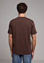 thumb-Показати інформацію про Футболка З Коротким Рукавом Чоловіча Коричнева