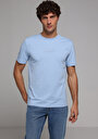 thumb-Показати інформацію про Футболка З Коротким Рукавом Чоловіча Блакитна