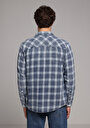 thumb-Показати інформацію про Сорочка З Довгим Рукавом Чоловіча Блакитна  Cl1078994