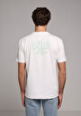 thumb-Показати інформацію про Футболка З Коротким Рукавом Чоловіча Біла