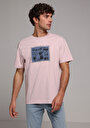 thumb-Показати інформацію про Футболка З Коротким Рукавом Чоловіча Рожева