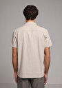 thumb-Показати інформацію про Сорочка З Коротким Рукавом Чоловіча Бежева  Cl1078375
