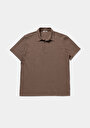 thumb-Показати інформацію про Поло З Коротким Рукавом Чоловіче Коричневе