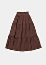 thumb-Показати інформацію про Спідниця Жіноча Коричнева