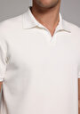thumb-Показати інформацію про Поло З Коротким Рукавом Чоловіче Біле