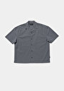 thumb-Показати інформацію про Сорочка З Коротким Рукавом Чоловіча Сіра