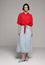 thumb-Показати інформацію про Сорочка З Коротким Рукавом Жіноча Червона
