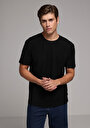 thumb-Показати інформацію про Футболка З Коротким Рукавом Чоловіча Чорна
