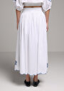 thumb-Показати інформацію про Спідниця Жіноча Біла