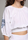 thumb-Показати інформацію про Сорочка З Довгим Рукавом Жіноча Біла