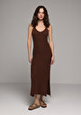 thumb-Показати інформацію про Сукня Жіноча Коричнева