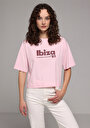 thumb-Показати інформацію про Футболка З Коротким Рукавом Жіноча Рожева