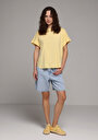 thumb-Показати інформацію про Футболка З Коротким Рукавом Жіноча Жовта