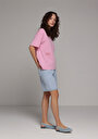 thumb-Показати інформацію про Футболка З Коротким Рукавом Жіноча Рожева