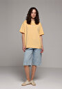 thumb-Показати інформацію про Футболка З Коротким Рукавом Жіноча Жовта