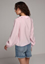 thumb-Показати інформацію про Сорочка З Довгим Рукавом Жіноча Рожева