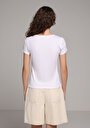 thumb-Показати інформацію про Блуза З Коротким Рукавом Жіночий Біла