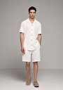 thumb-Показати інформацію про Сорочка З Коротким Рукавом Чоловіча Біла