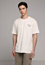 thumb-Показати інформацію про Футболка З Коротким Рукавом Чоловіча Бежева