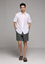 thumb-Показати інформацію про Сорочка З Коротким Рукавом Чоловіча Біла