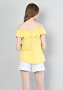 thumb-Показати інформацію про Футболка З Коротким Рукавом Жіноча Жовта  Cl1040457