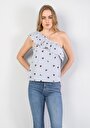 thumb-Показати інформацію про Сорочка З Коротким Рукавом Жіноча Блакитна  Cl1033531