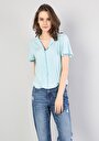 thumb-Показати інформацію про Сорочка З Коротким Рукавом Жіноча Зелена  Cl1034036