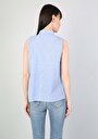 thumb-Показати інформацію про Сорочка З Коротким Рукавом Жіноча Блакитна  Cl1043836