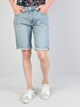 thumb-Показати інформацію про Джинсові Шорти Чоловічі Блакитні Cl1042720